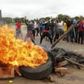 Zimbabvėje antrą dieną vaikant demonstrantus panaudotos ašarinės dujos