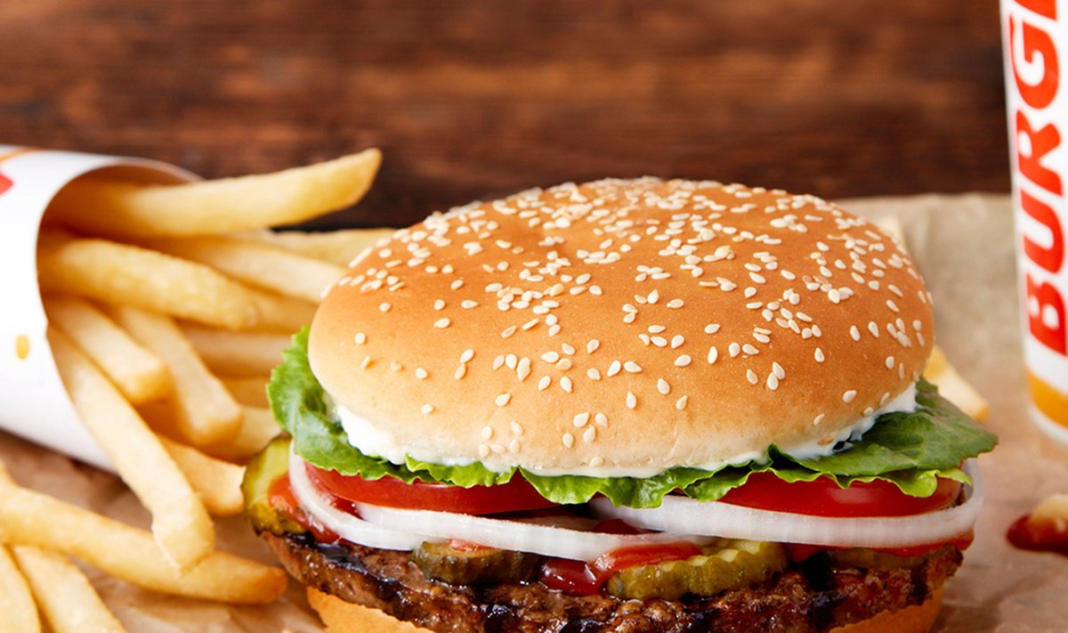 Burger King be mėsos