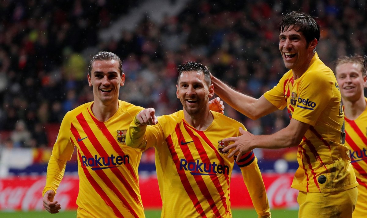 Barcelona iškovojo pergalę Madride