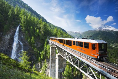 Gornergrat cog geležinkelis, Šveicarija