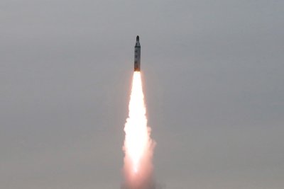 Š. Korėjos balistinė raketa