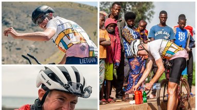Lietuvis su dviračiu įveikia sunkiausias lenktynes pasaulyje: nuo meškų baidymo, nakvynės trise tualete iki įkaušusių persekiotojų