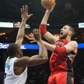 J. Valančiūno dvigubas dublis ir 40-a „Raptors“ pergalė NBA čempionate