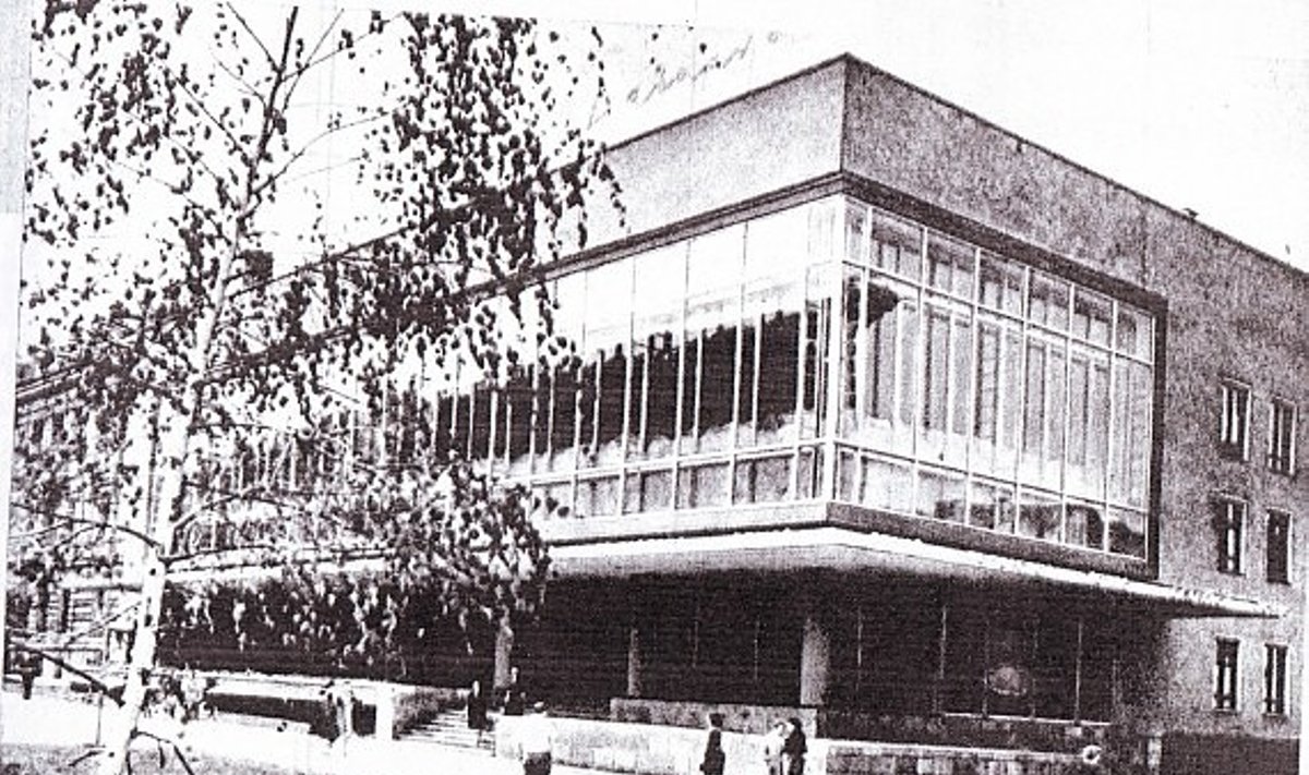  Restoranas "Dainava". J. Minkevičius, Naujoji Tarybų Lietuvos architektūra. Vilnius: Mintis, 1964