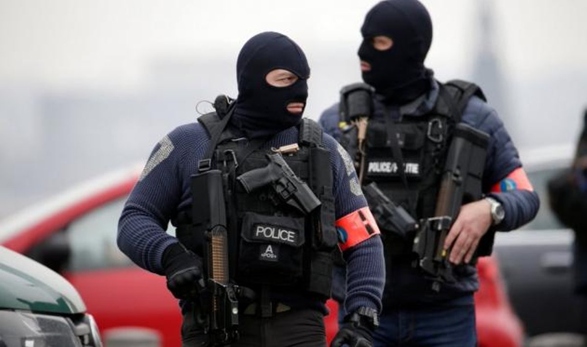 Policijos reidas Belgijoje