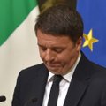 Italijos premjeras M. Renzi atsistatydindamas užsiminė apie išankstinius rinkimus