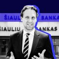 Ketvirtadalį pelno dividendams skiriantis Šiaulių banko vadovas: tam tikra prasme esame Amerika