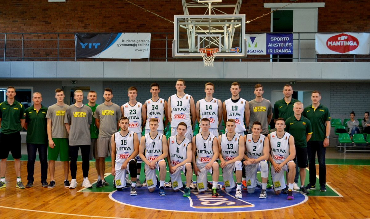 Lietuvos U20 vaikinų krepšinio rinktinė