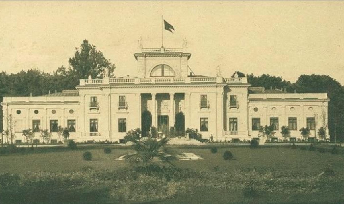 Trakų Vokės rūmai 1899 m.