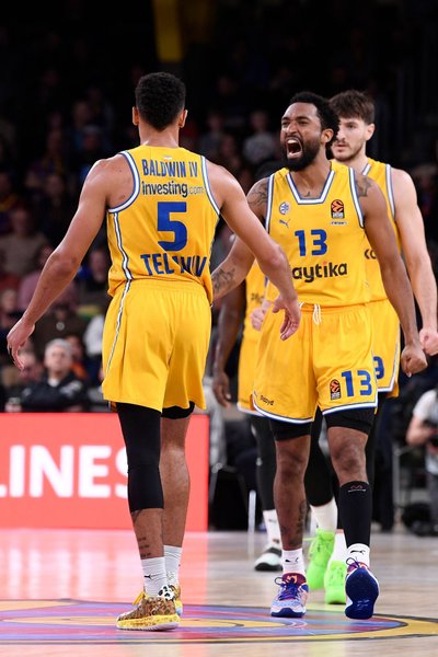 Tel Avivo "Maccabi" , Wade Baldwinas, Darrunas Hilliardas