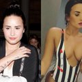 Labiau nei Demi Lovato muzika aptarinėjami jos kūno pokyčiai: įspūdingai sulieknėti privertė netikėta priežastis