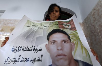 Mohammedo Bouazizi plakatas