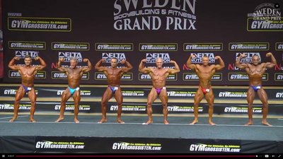 Kultūrizmo ir fitneso turnyras Švedijoje