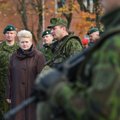 President Grybauskaitė: Rapid response force will step up Lithuania's defence