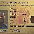 Praradęs vairuotojo pažymėjimą, Kenijos pilietis pasigamino jo „dublikatą“