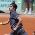 „Rolland Garos“ turnyre - istorinė diena R.Federeriui ir N.Djokovičiaus bei V.Azarenkos pergalės