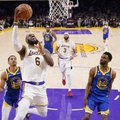 NBA pusfinaliuose – galingi „Lakers“ ir „Heat“ žingsniai