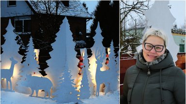 Apleistu keliu nuvykti į Deglėnų kaimą – verta: su kaimynais sukūrė Kalėdų stebuklą
