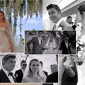 Paviešintos akimirkos iš Astos Valentaitės ir britų milijonieriaus Gleno Manchesterio vestuvių Maljorkoje: vaizdai – tarsi iš filmo