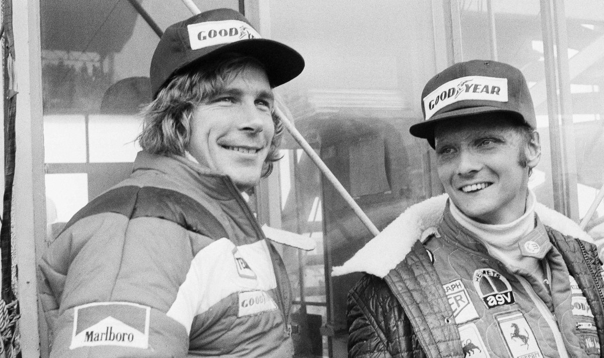 Jamesas Huntas ir Niki Lauda
