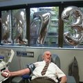 Milijonus gyvybių išgelbėjęs donoras paskutinį kartą davė kraujo