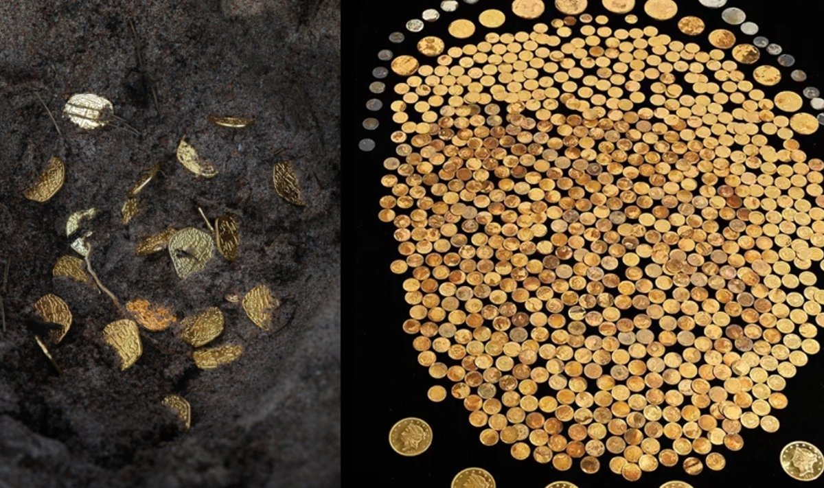  „Didžiuoju Kentukio lobiu“ pavadintas monetų rinkinys datuojamas 1840–1863 m. Shutterstock/Scanpix asociatyvi nuotr.