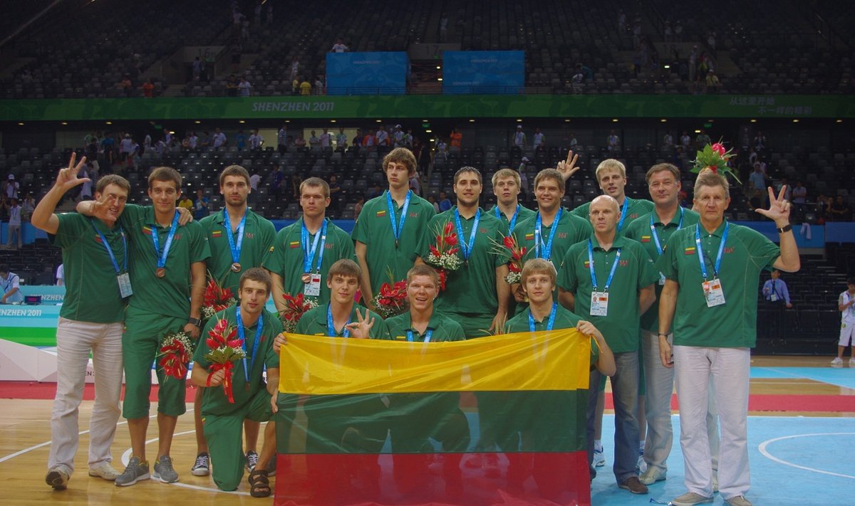 Lietuvos studentų rinktinė iškovojo bronzos medalius