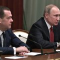 Putinas paskyrė ekspremjerą Medvedevą į naujas pareigas Saugumo taryboje