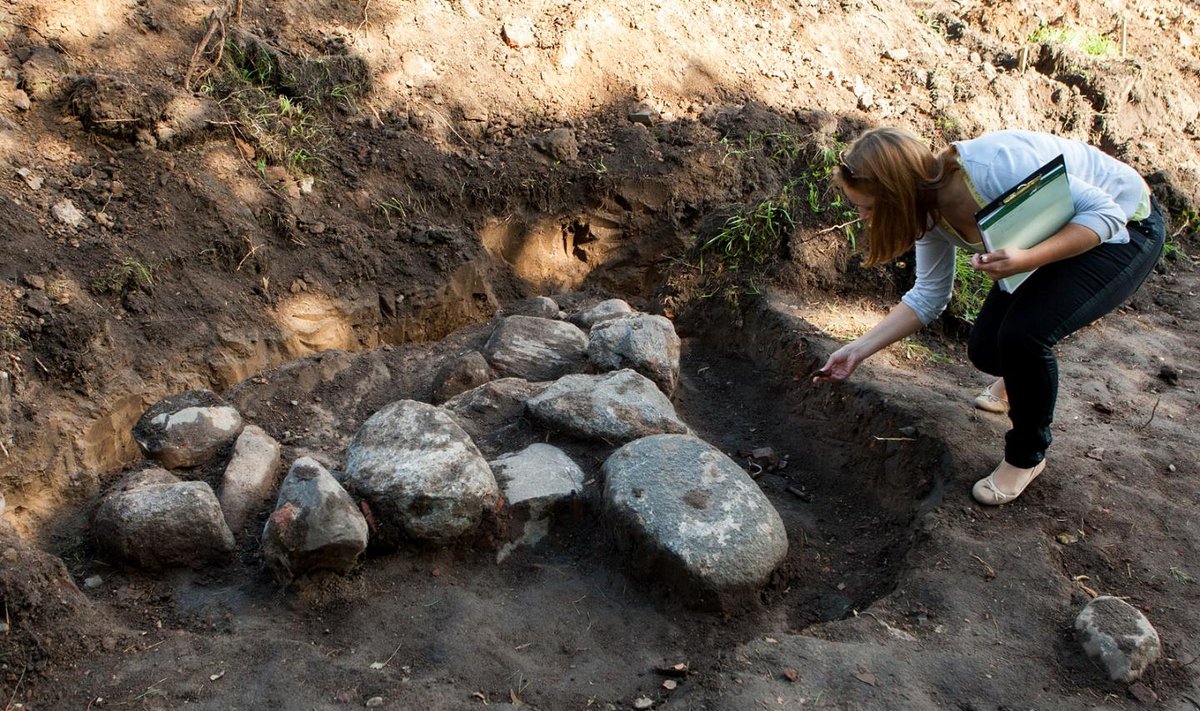 Archeologiniai kasinėjimai Biržuose