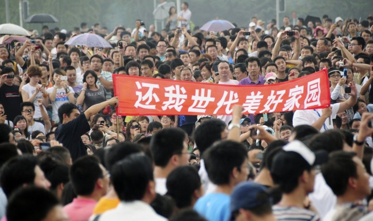 Protestas Kinijoje