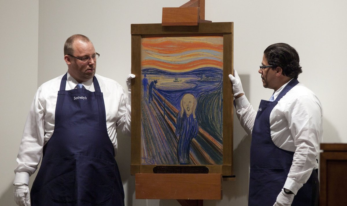 Edvardo Muncho paveikslas "Šauksmas" 