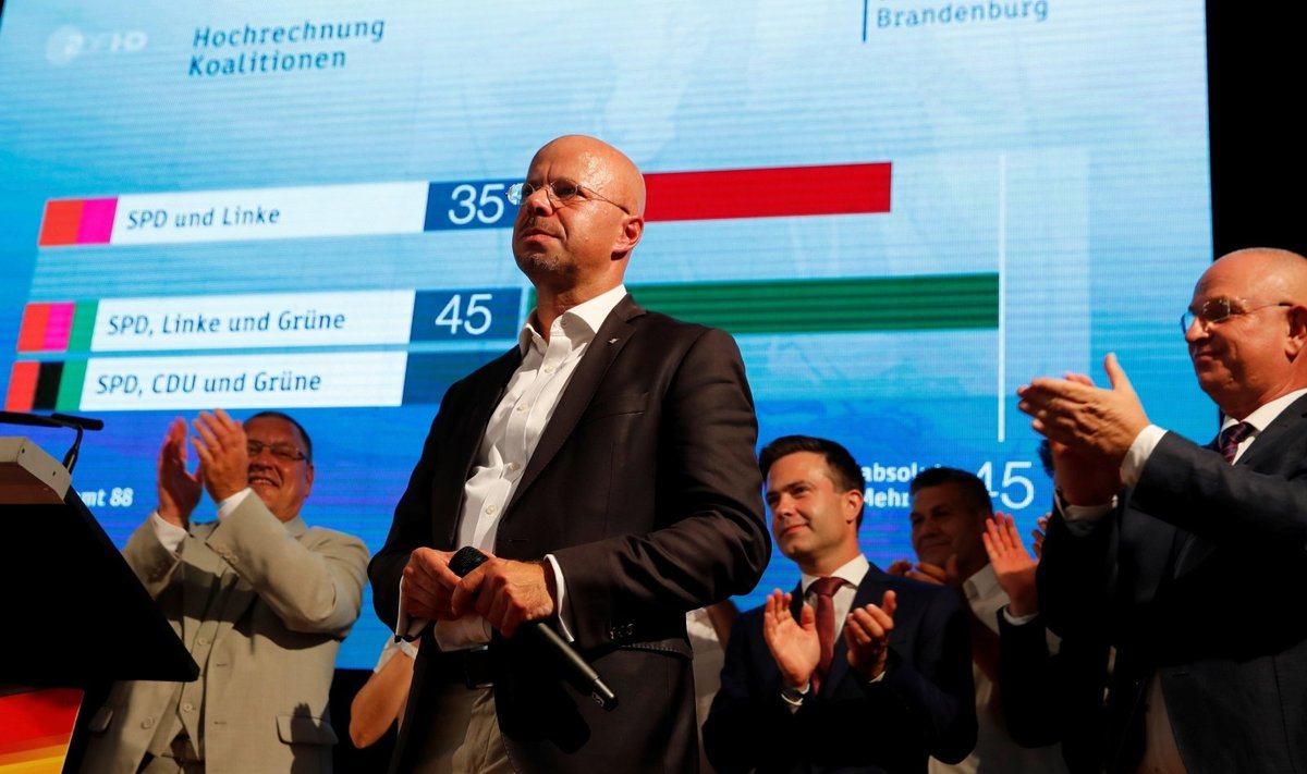 Vietos rinkimuose rytinėje Vokietijoje pirmauja kraštutiniai dešinieji