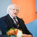 Irish president receives honorary doctorate from Lithuania's Vytautas Magnus University