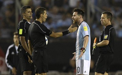 MArcelo Van Gasse ir Lionelis Messi