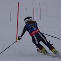 Lietuvos kalnų slidinėjimo čempionato favoritams blogas Italijos oras – ne kliūtis