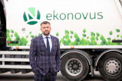 Atliekų tvarkymo bendrovės Ekonovus direktorius Romas Draskinis