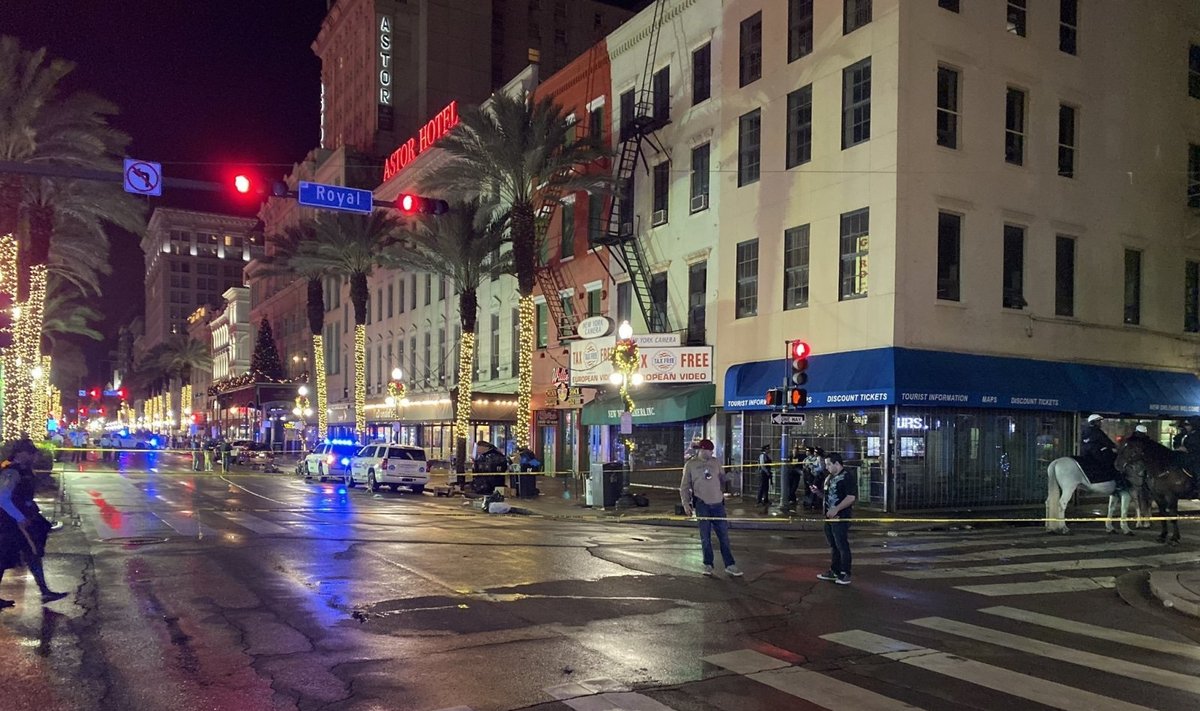 Naujojo Orleano Prancūzų kvartale per šaudymą sužaloti 11 žmonių