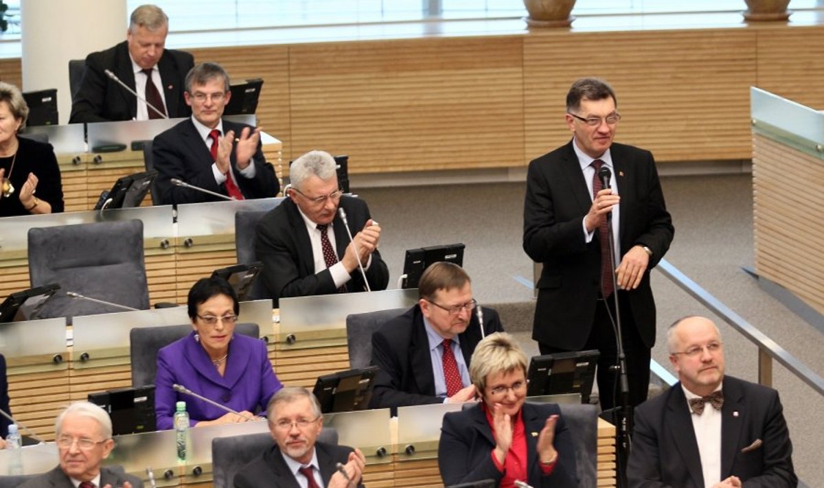 2013 metų biudžeto priėmimas Seime