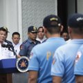 Filipinų prezidentas iškoneveikė kelis šimtus policijos pareigūnų