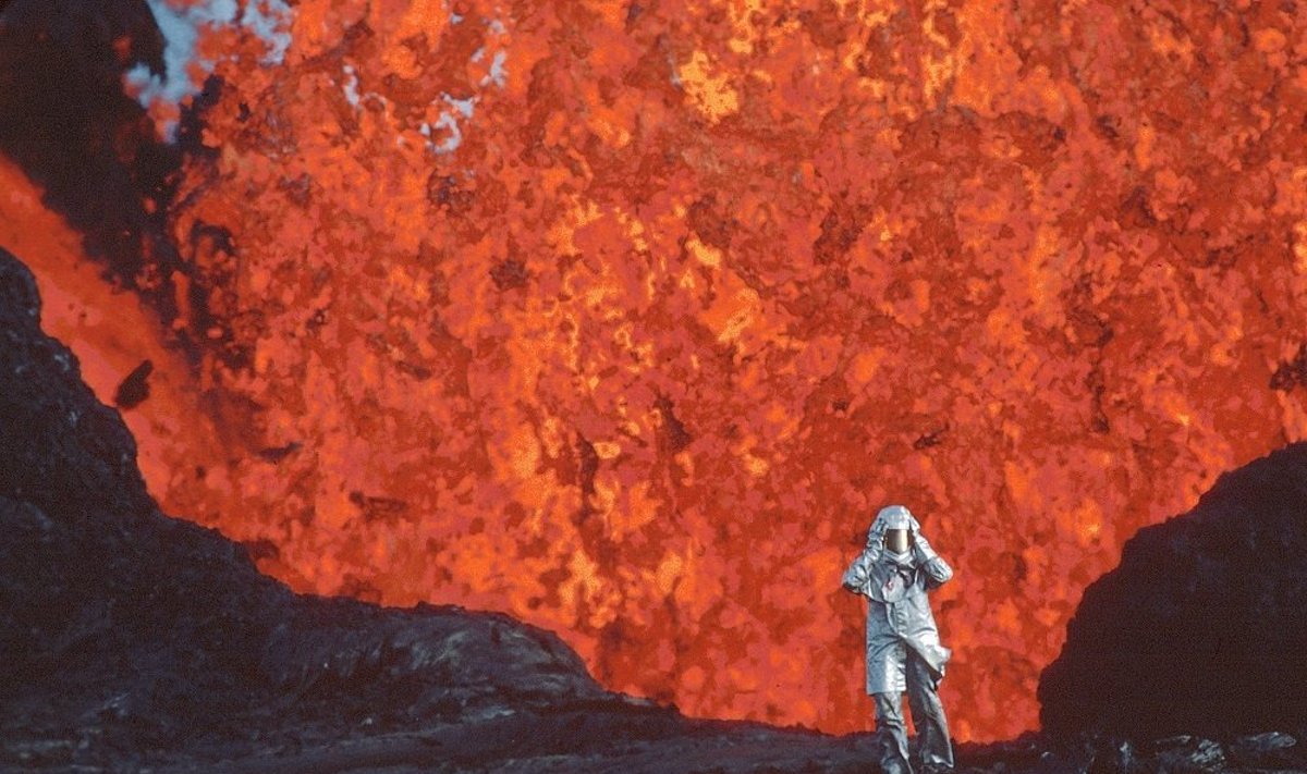 Kadras iš pagrindinės programos filmo "Meilė ir vulkanai" 