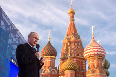 Vladimiras Putinas, Krymo aneksijos minėjimas Maskvoje