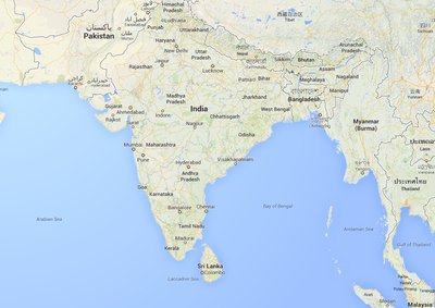 Indijos žemėlapis