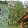 Nusvyra rankos: vandalai nusiaubė pavyzdingai bendruomenės prižiūrėtą parką Kėdainių rajone