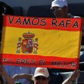 Turnyro Romoje pusfinalyje - N.Djokovičius, R.Nadalis, R.Federeris ir D.Ferreras
