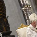 Popiežius Pranciškus pradeda Velykų iškilmes