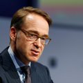 Vokietijos centrinio banko prezidentas netikėtai paskelbė apie savo atsistatydinimą