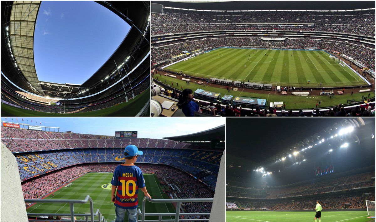 Futbolo stadionai pasaulyje