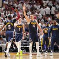 Denverio „Nuggets“ atsidūrė per žingsnį nuo istorinio NBA čempionų titulo
