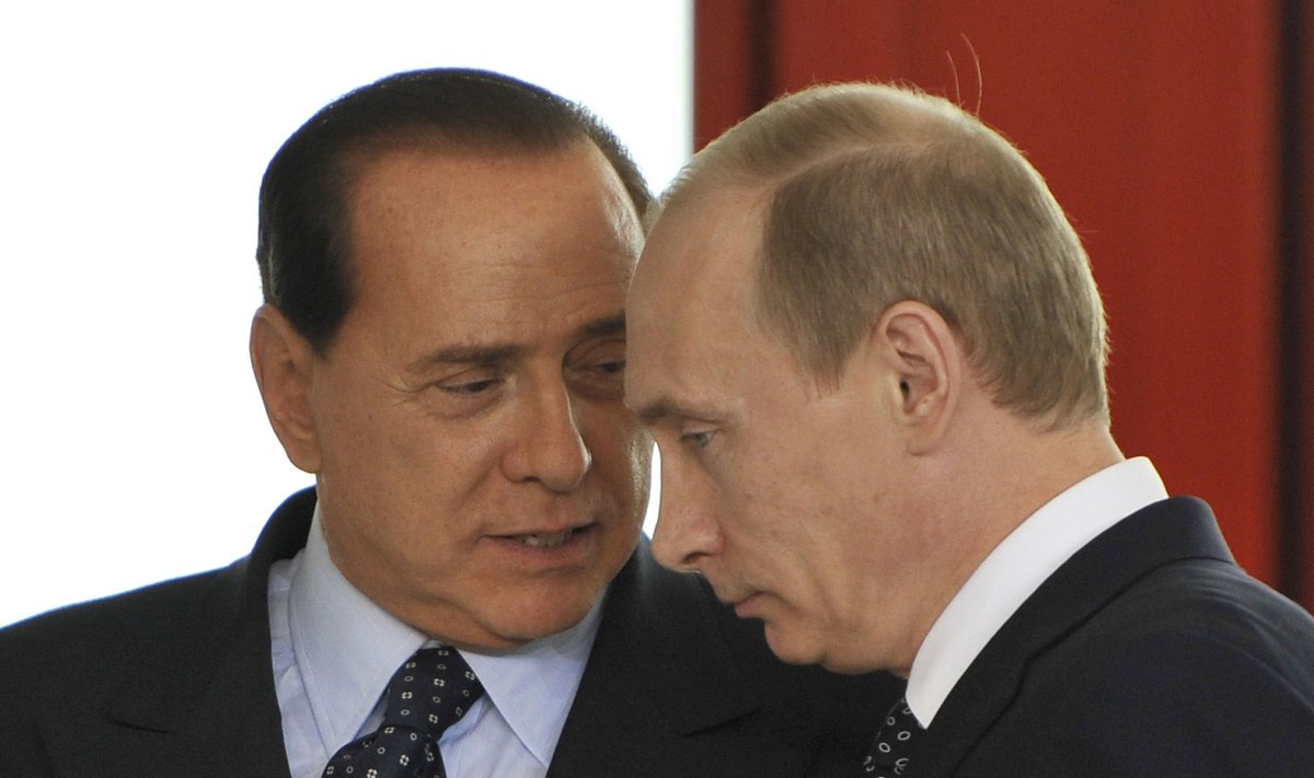 Silvio Berlusconi, Vladimiras Putinas