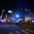 Kazlų Rūdoje esančią „Ikea“ gamyklą niokojo gaisras